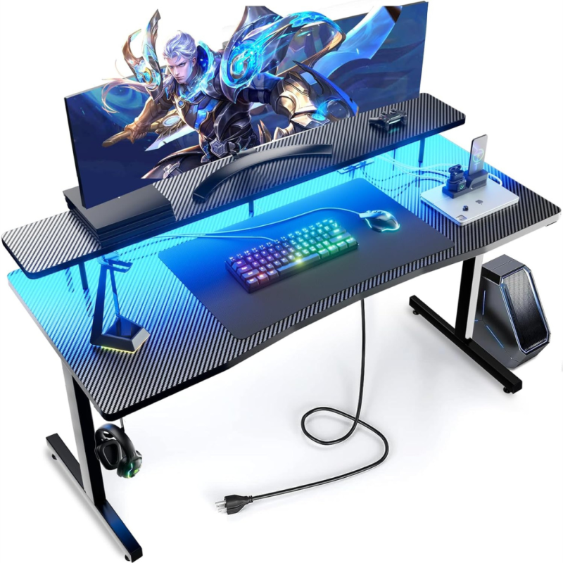 55 Inch Gaming Desk